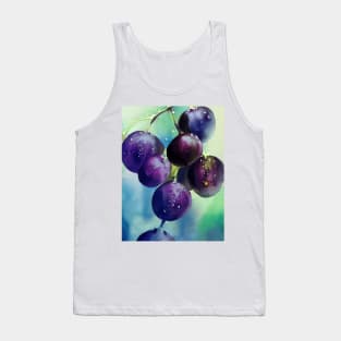 Purple Grapes Tank Top